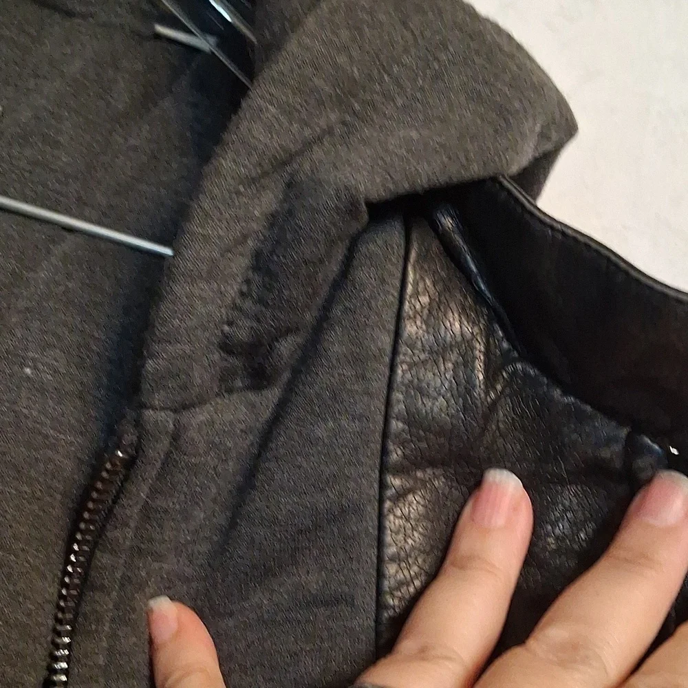 Levi's Black Men's Lined Hooded Jacket Size Xl